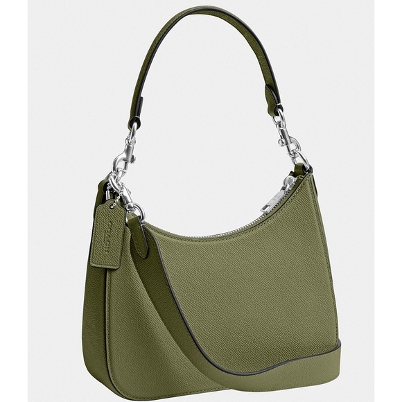 Coach Hobo Crossbody, Moss 💚 - Picture 2 of 8